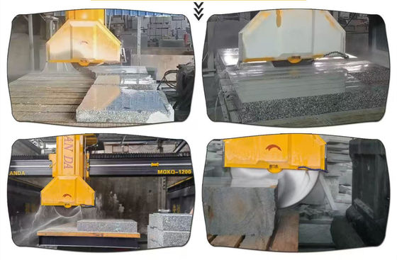 High Speed Four Column Middle Block Cutting Machine with 29/37kw Gross Power for Precision Cutting
