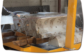 "4-Axis CNC Diamond Wire Saw Machine | Precision Stone Cutting for Special Shapes & Curved Designs"