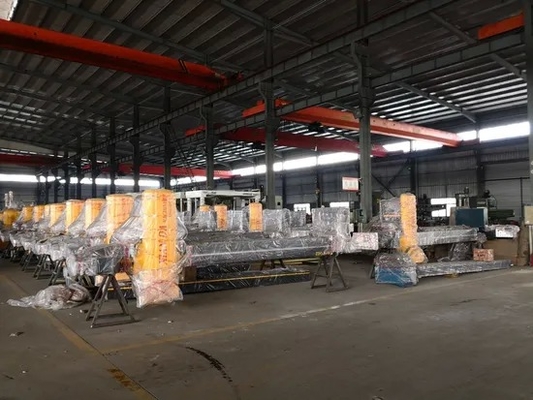 Four-Slice Edge Stone Cutting Machine for Column Slab Granite Marble Quartz