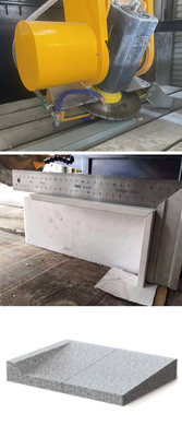 Four-Axis Bridge-Type Stone Cutting Machine with 0-60° Servo Motor Beveling