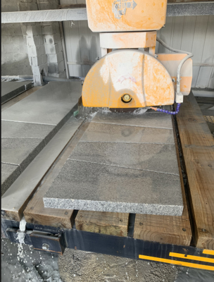 Four-Axis Bridge-Type Stone Cutting Machine with 0-60° Servo Motor Beveling