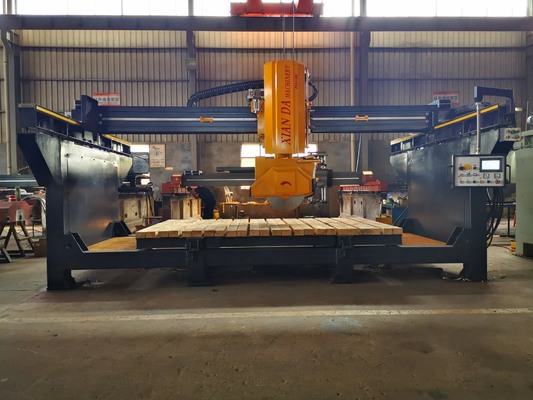 Integrated Bridge Stone Cutting Machine Saw CNC Machine Engraving Cutter Tomb Stone