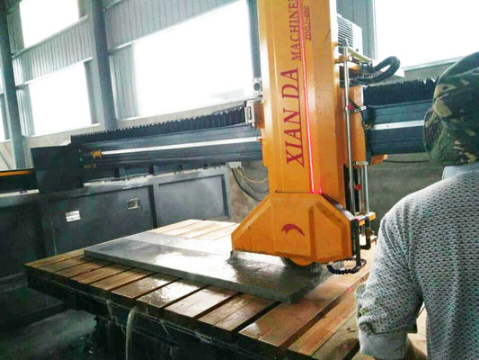 Zdqj-450/600/700 Infrared Automatic Stone Bridge Saw Cutting Machine for Granite / Marble