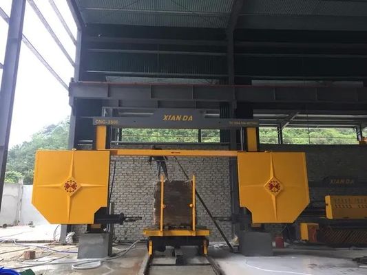 CNC Diamond Wire Saw Stone Cutting Machine for Block Trimming