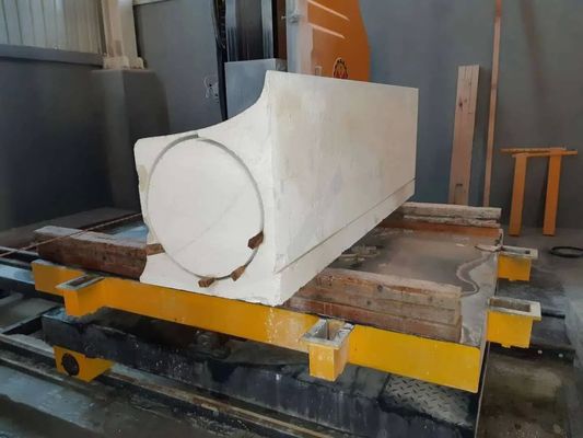 CNC Diamond Wire Saw Stone Cutting Machine for Block Trimming