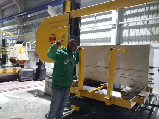 CNC Diamond Wire Saw Stone Cutting Machine for Block Trimming