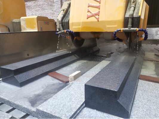 High Depth CNC Stone Edge Cutting Machine High Speed For Marble