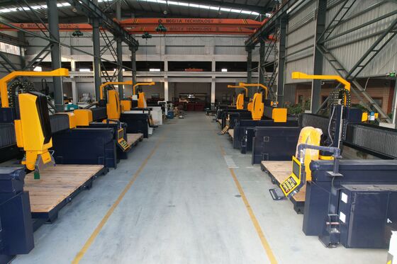 Automatic 5 Axis Bridge Cutting Machine with DDX System for 3200×2000×180mm Stone Processing