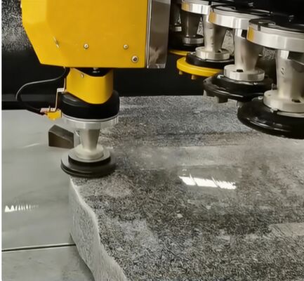 Integrated Intelligent Polishing Machine with High Precision and Automatic Feed for Stone Polishing