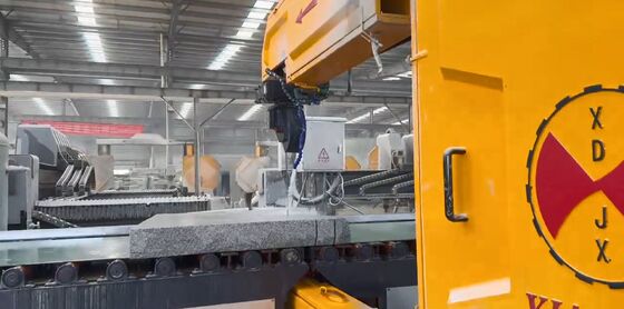 Vertical CNC Wire Saw Machine with PLC Control for Stone Cutting, 4m3/H Water Consumption, 20-50m Wire Length