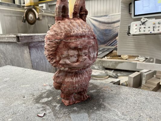 Safety System Bridge Saw Cutting Machine With Gross Weight 5100kg And Gross Power 57/67kw