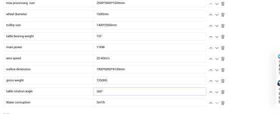 CNC Mono Wire Saw Machine 4-Axis Linkage 2500x3000x1500mm for Marble Granite Arc Slab Column Roman Pillar Stone Cutting Processing