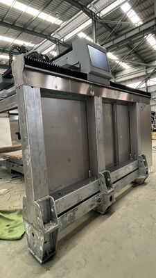 5-Axis Bridge Stone Cutter with Italian DDX System 900mm Saw Blade and ±0.1 mm Cutting Accuracy