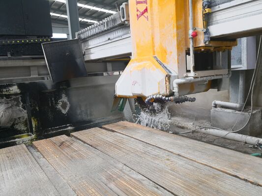 Infrared Bridge Saw Laser Stone PLC  Cutting Machine, Suitable for Large-Scale Marble and Granite Slab Processing