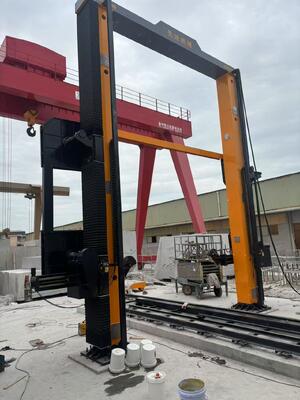 CNC Diamond Wire Saw Machine with 3500*3000*1800mm Max Processing Size and 11kw Main Motor for Stone Cutting