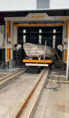 CNC Diamond Wire Saw Machine with 3500*3000*1800mm Max Processing Size and 11kw Main Motor for Stone Cutting