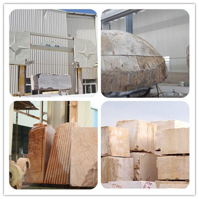 PLC Control Diamond Wire Saw Machine with Synchronous Screw Drive for 3000×3000×1500 mm Marble and Granite Block Dividing