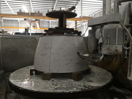 CNC Vertical Profiling Machine with 1000mm Max Cutting Diameter and 1500mm Vertical Lifting Travel for Stone Slab Cutting