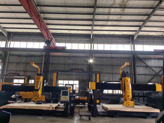 Automatic 5 Axis Bridge Cutting Machine with DDX System for Stone Processing and 3200x2000mm Max Size