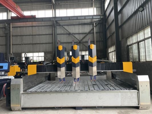 CNC Stone Carving Machine with 0.02mm Accuracy 15m/min Air Speed Electric Power for Precision Engraving