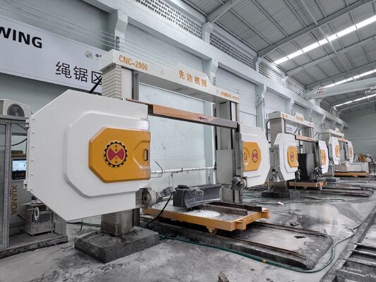 4 Axis CNC Diamond Wire Saw Machine for Granite and Marble Stone Cutting