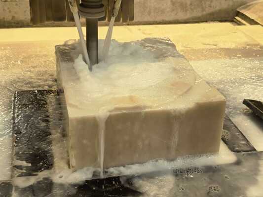 FAEM-3320 Five Axis Stone CNC Engraving Machine For Marble Granite Sculpture Carving