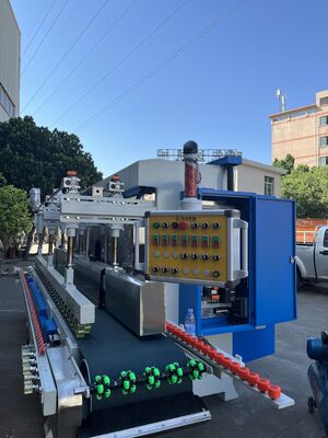 11 Heads CNC Horizontal Stone Edge Polishing Machine For Granite Marble Quartz Edge Grinding