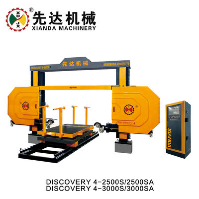 Xianda Brand CNC Diamond Wire Saw Machine with Rotating Worktable for Marble Granite Quartz Processing