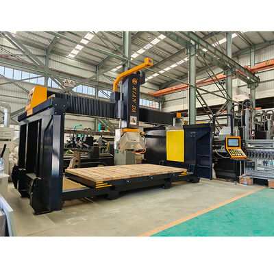 5-Axis CNC Bridge Cutting Machine Promote 900 High Precision Granite Marble Saw with 360° Rotation