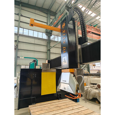 5-Axis CNC Bridge Cutting Machine Promote 900 High Precision Granite Marble Saw with 360° Rotation