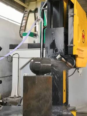 5 axis CNC diamond wire saw machine for marble granite 3D shapes
