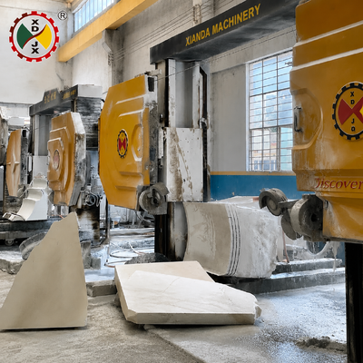 XIANDA Marble Basalt CNC Diamond Bead Wire Saw Stone Cutting Profiling Machine