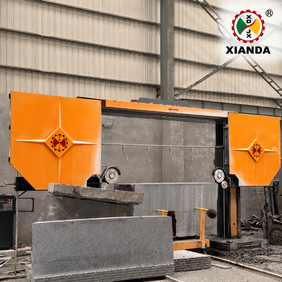 XIANDA Diamond Mono Wire Saw Machine For Stone Slab Cutting
