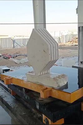 Discovery 4 CNC Diamond Wire Saw Machine with 360° Servo-Driven Worktable and 20-40 M/S Cutting Speed for Precision Stone Cutting