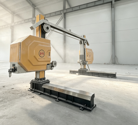 Gantry Movable CNC PLC Wire Saw Machine for Large Stone Block Cutting
