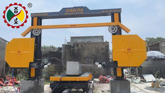 Diamond wire saw precision cutting tool gross weight 10500kg built for performance in stone and concrete cutting projects