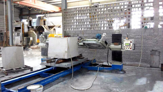 5 Axis CNC Diamond Wire Saw Machine with 11kw Main Motor for 2600 * 3000 * 1500 Stone Processing