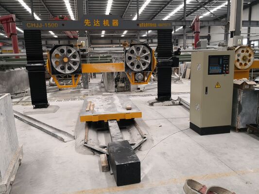 5 Axis CNC Diamond Wire Saw Machine with 11kw Main Motor for 2600 * 3000 * 1500 Stone Processing