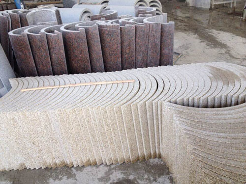 High Efficiency Four-slice Edge Cutting Machine For Marble Granite Column Slab