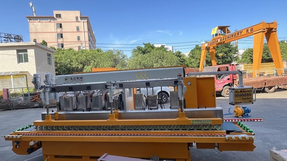 11 Heads CNC Horizontal Stone Edge Polishing Machine for Granite Marble Quartz Edge Grinding