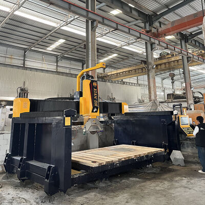 Xianda Create 600 Heavy Duty 5 Axis CNC Bridge Saw | For Long-Hour Heavy Cavity Milling, Artificial Stone Mold & Quartz Countertop Production