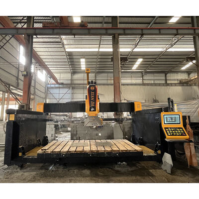 Xianda Create 600 Heavy Duty 5 Axis CNC Bridge Saw | For Long-Hour Heavy Cavity Milling, Artificial Stone Mold & Quartz Countertop Production