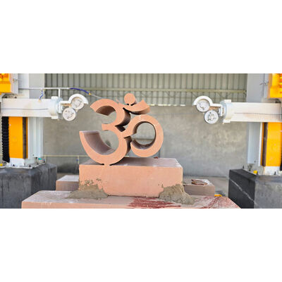 Xianda DISCOVERY 4 Ultimate CNC Diamond Wire Saw Machine | 4-Axis Special-shaped Stone Profiling Machine for Columns, Tombstones & Landscape Stones