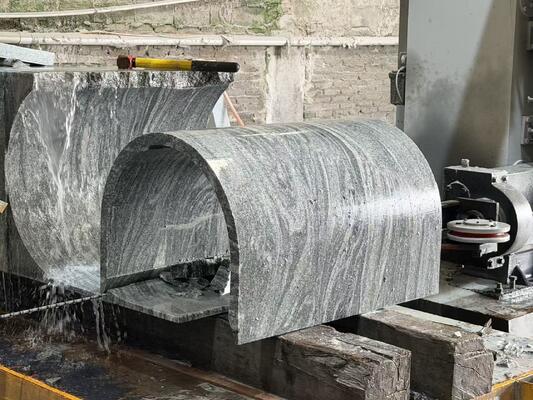 High Efficiency CNC Control Diamond Wire Saw Machine with Four-Spindle Linkage for Stone Cutting