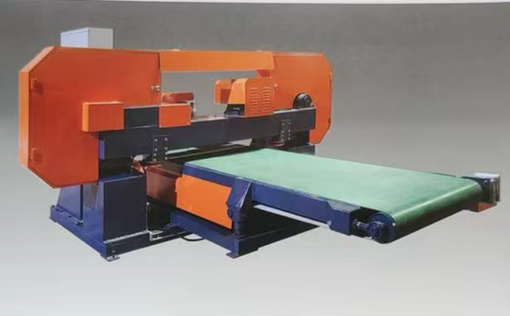 CNC Dual-Purpose Stone Cutting Machine with 7.5KW Main Motor 1250mm Max Cutting Width and Variable Conveyor Speed
