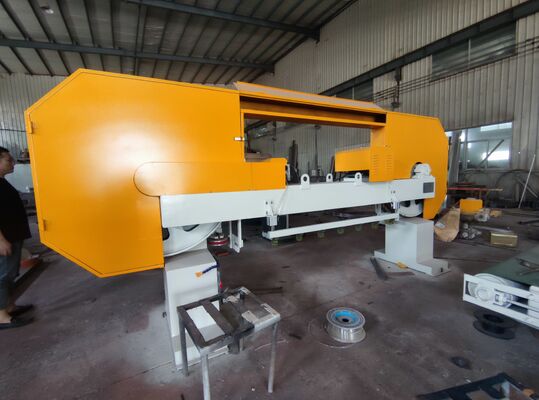 CNC Dual-Purpose Stone Cutting Machine with 7.5KW Main Motor 1250mm Max Cutting Width and Variable Conveyor Speed