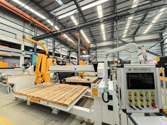 High Efficiency 4 Axis Bridge Cutting Machine