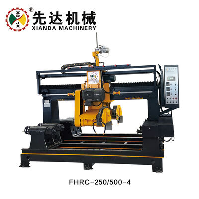 PLC/CNC Control Four Pcs Baluster Cutting Machine For Marble Granite Processing