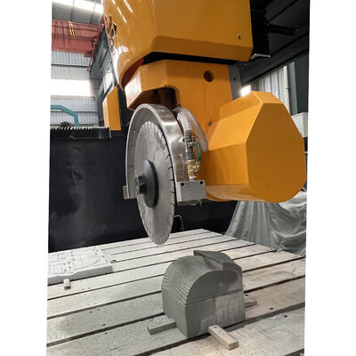 Xianda Trend 600 & Promote 600 5 Axis CNC Bridge Saw Stone Cutting Machine for Granite Quartz Countertop Artificial Stone Mold Milling