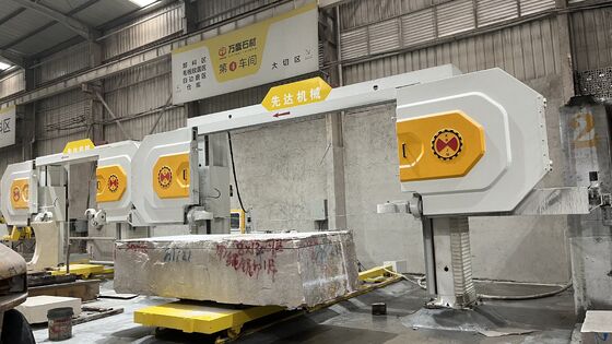 Four-Axis CNC Diamond Wire Saw Machine with 2500×3000×1500mm Max Processing Size and High Precision Reducer & Servo Motor